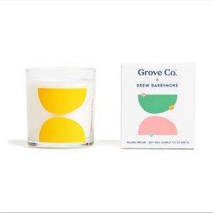 New Limited Edition Grove Co. x Drew Barrymore Island Orchid 🌺 Soy Wax Candle